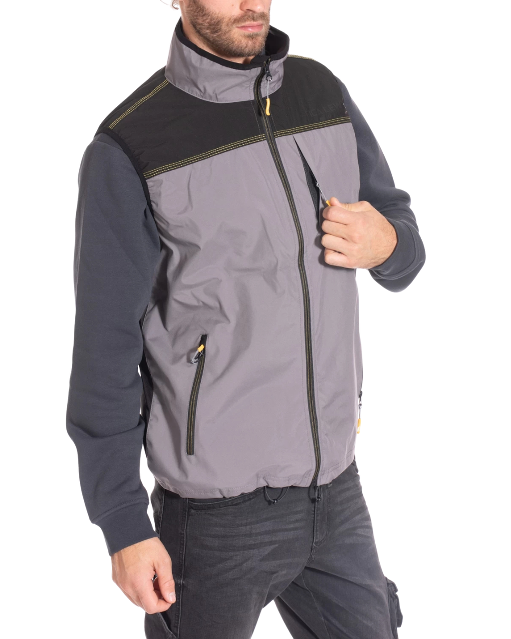 Gilet antivento smanicato ELM