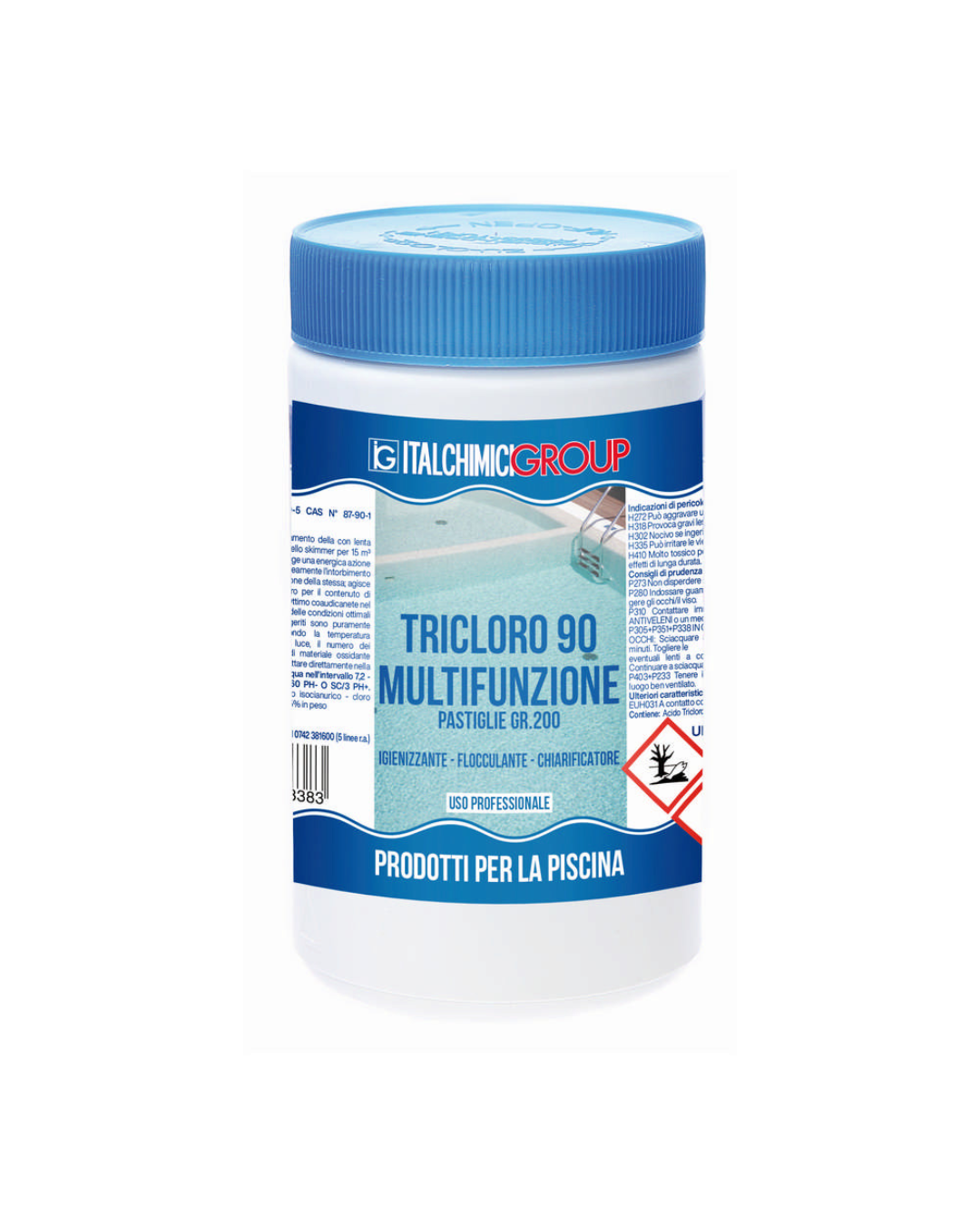 Cloro Multifunzione in Pastiglie 200GR