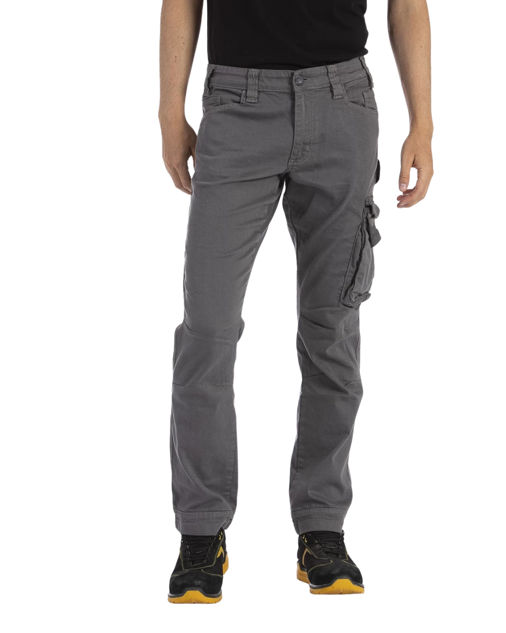 Pantaloni da lavoro multitasche stretch Fibreflex® JOBC GRIGIO