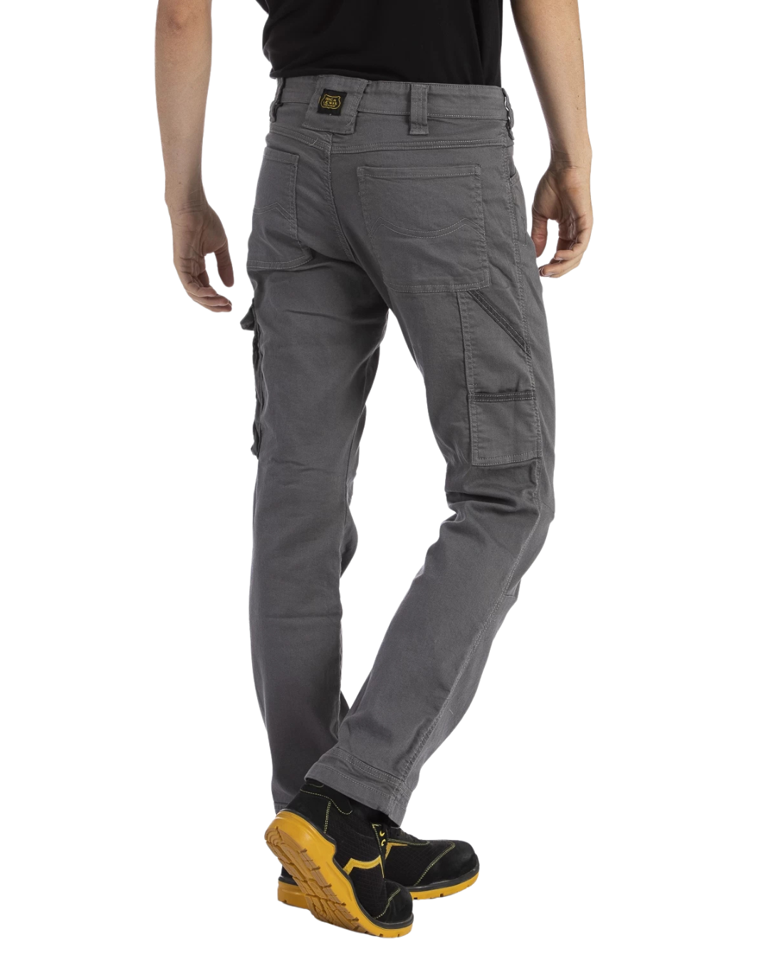Pantaloni da lavoro multitasche stretch Fibreflex® JOBC GRIGIO
