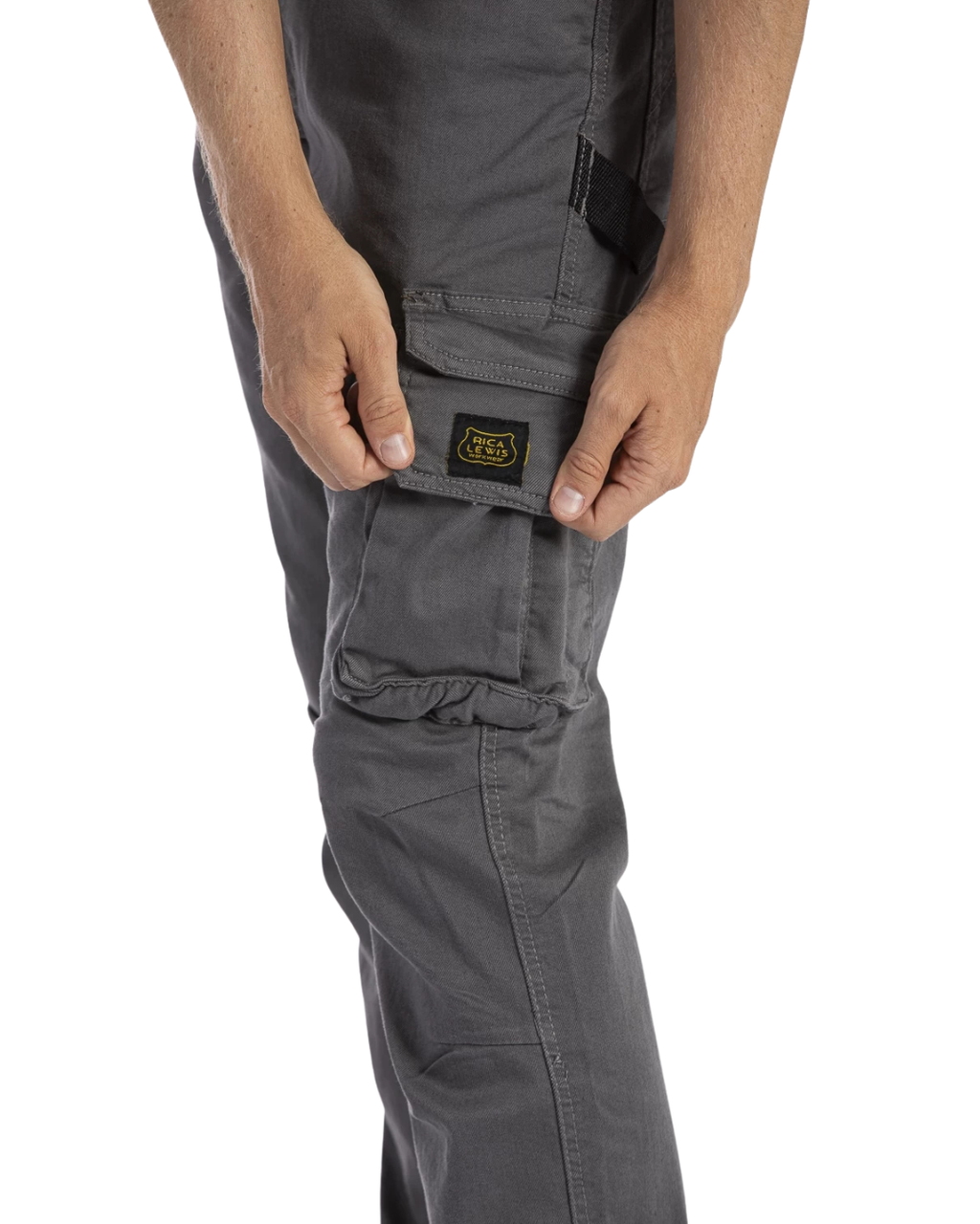 Pantaloni da lavoro multitasche stretch Fibreflex® JOBC GRIGIO