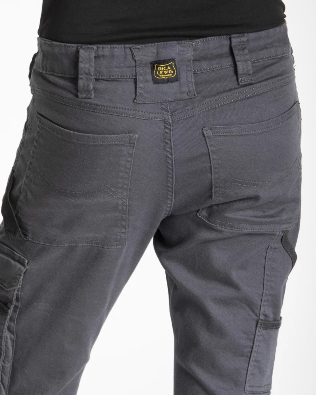Pantaloni da lavoro multitasche stretch Fibreflex® JOBC ANTRACITE