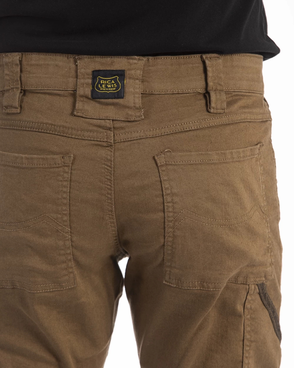 Pantaloni da lavoro multitasche stretch Fibreflex® JOBC TABACCO