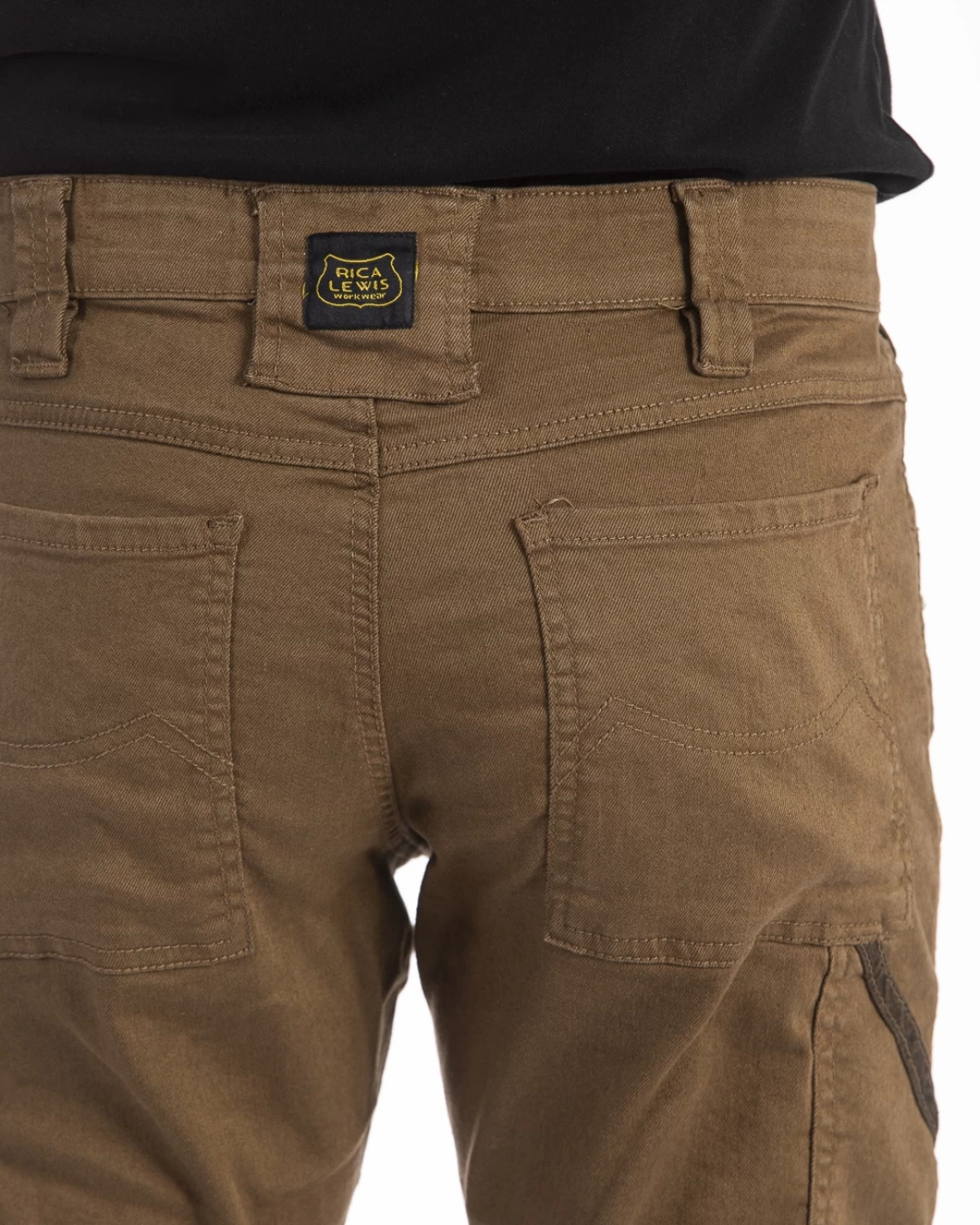 Pantaloni da lavoro multitasche stretch Fibreflex® JOBC TABACCO