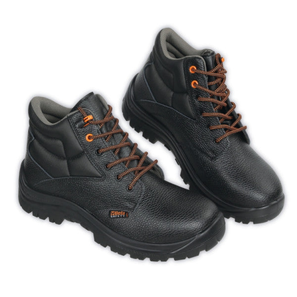 Scarpe alte EASY in pelle idrorepellente con rapido sfilamento