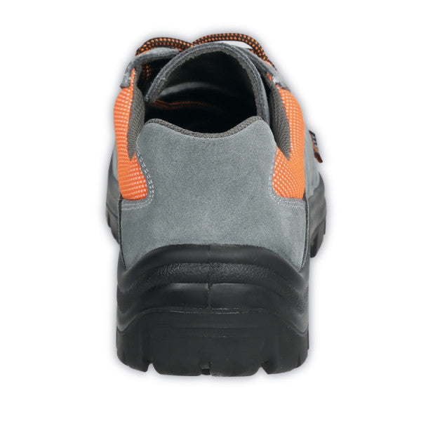 Scarpe basse EASY in pelle scamosciata traforata