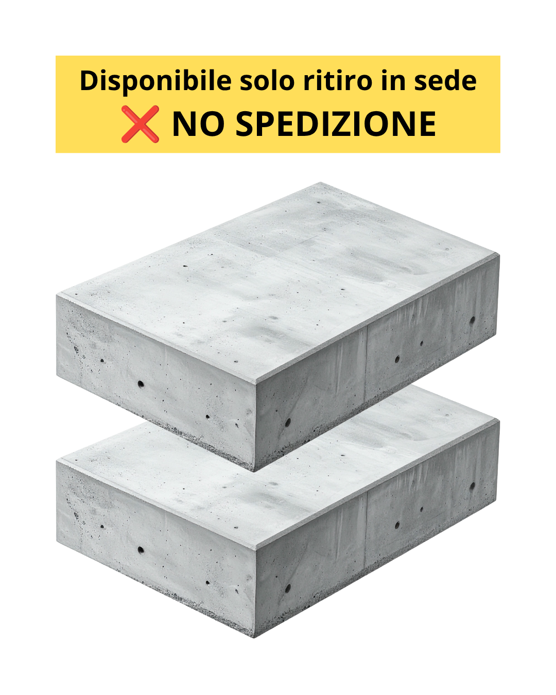 Blocchi Cemento Pieni 25x37x10,5 – Pedana da 69 Pezzi
